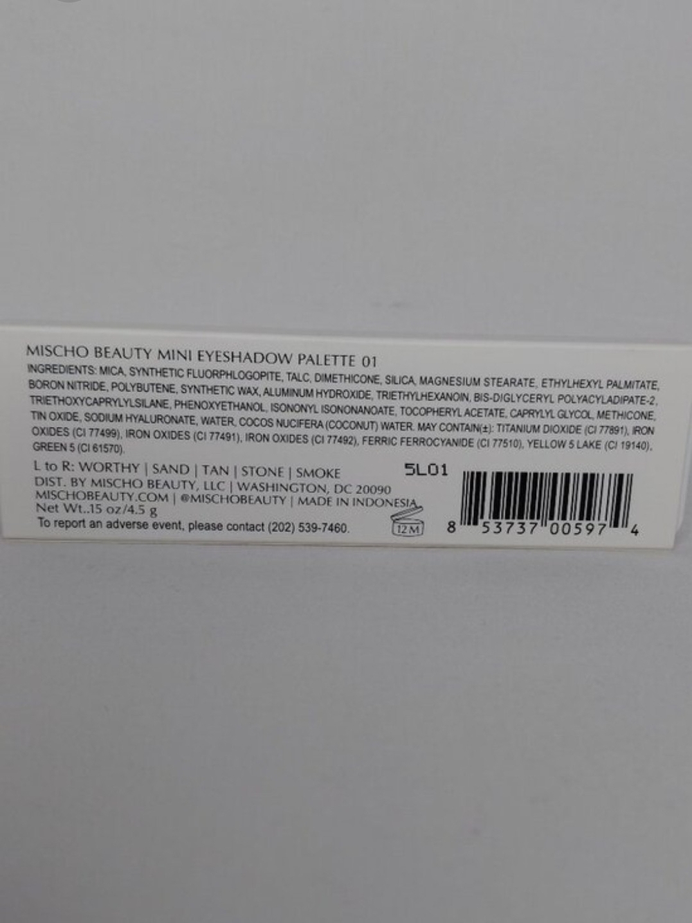 Mischo Beauty Mini Eyeshadow Palette - Picture 4 of 6